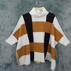 ANTHROPOLOGIE MOD TURTLENECK PONCHO